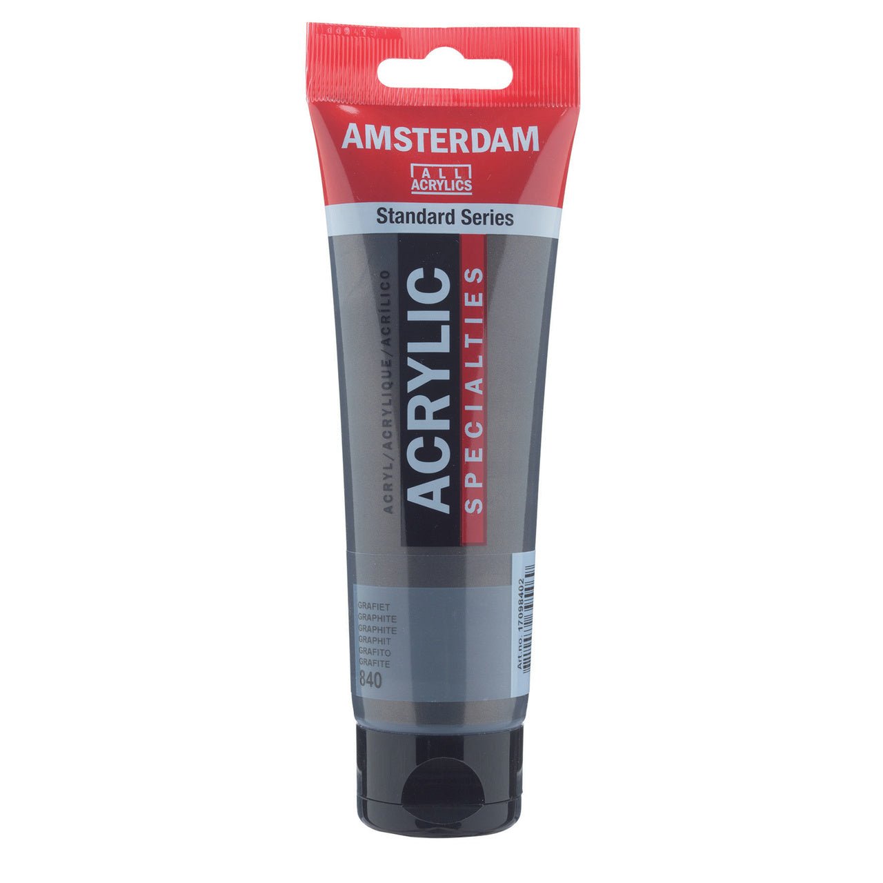 Amsterdam Standard Acrylic Paint 120ml Pearl Graphite - merriartist.com