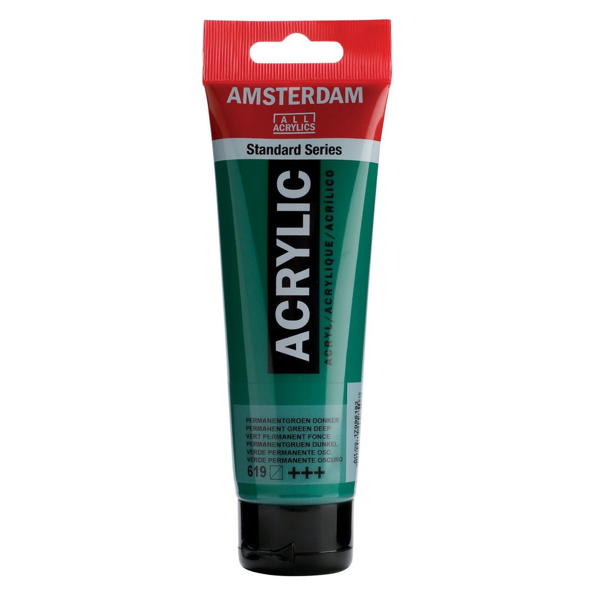 Amsterdam Standard Acrylic Paint 120ml Permanent Green Deep - merriartist.com