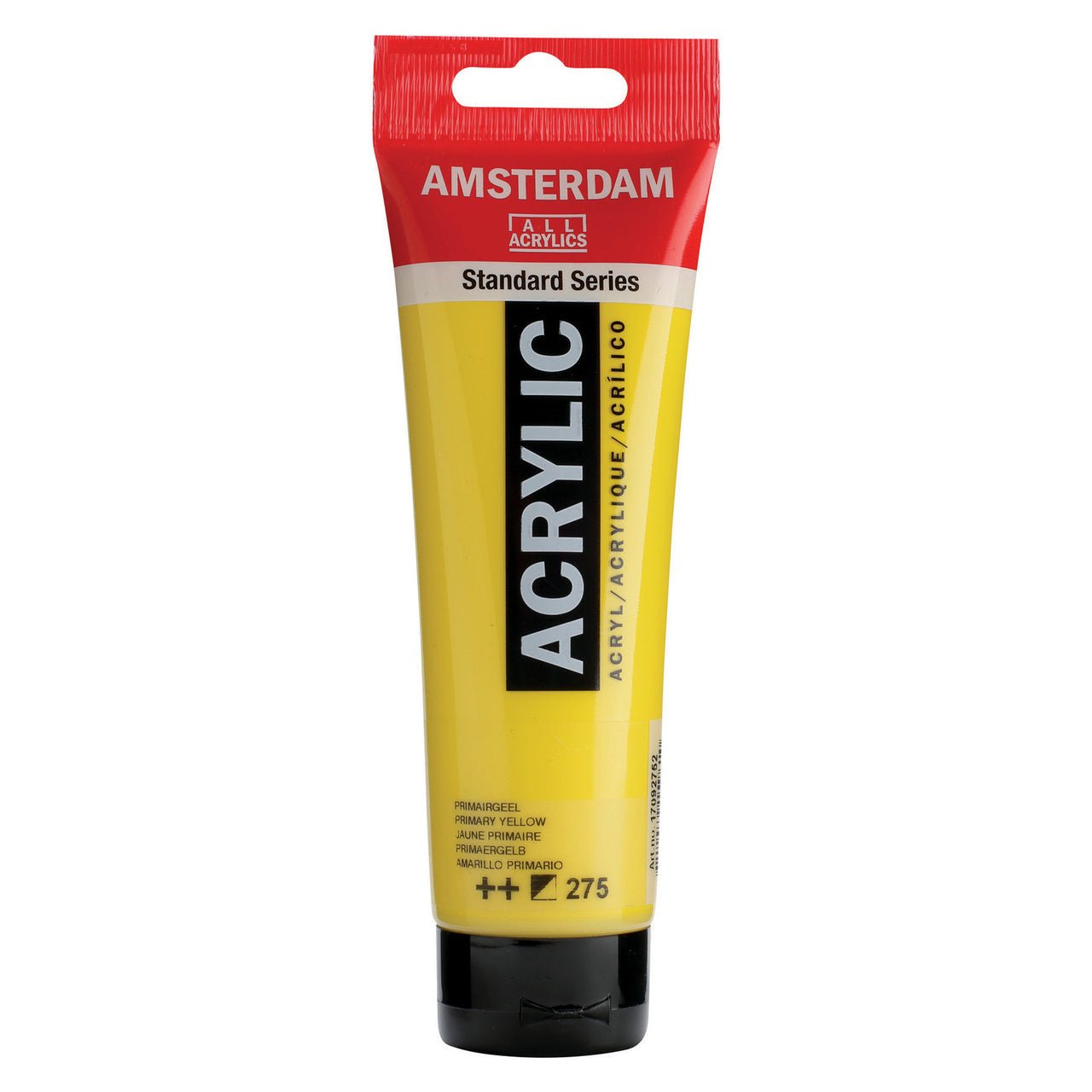 Amsterdam Standard Acrylic Paint 120ml Primary Yellow - merriartist.com