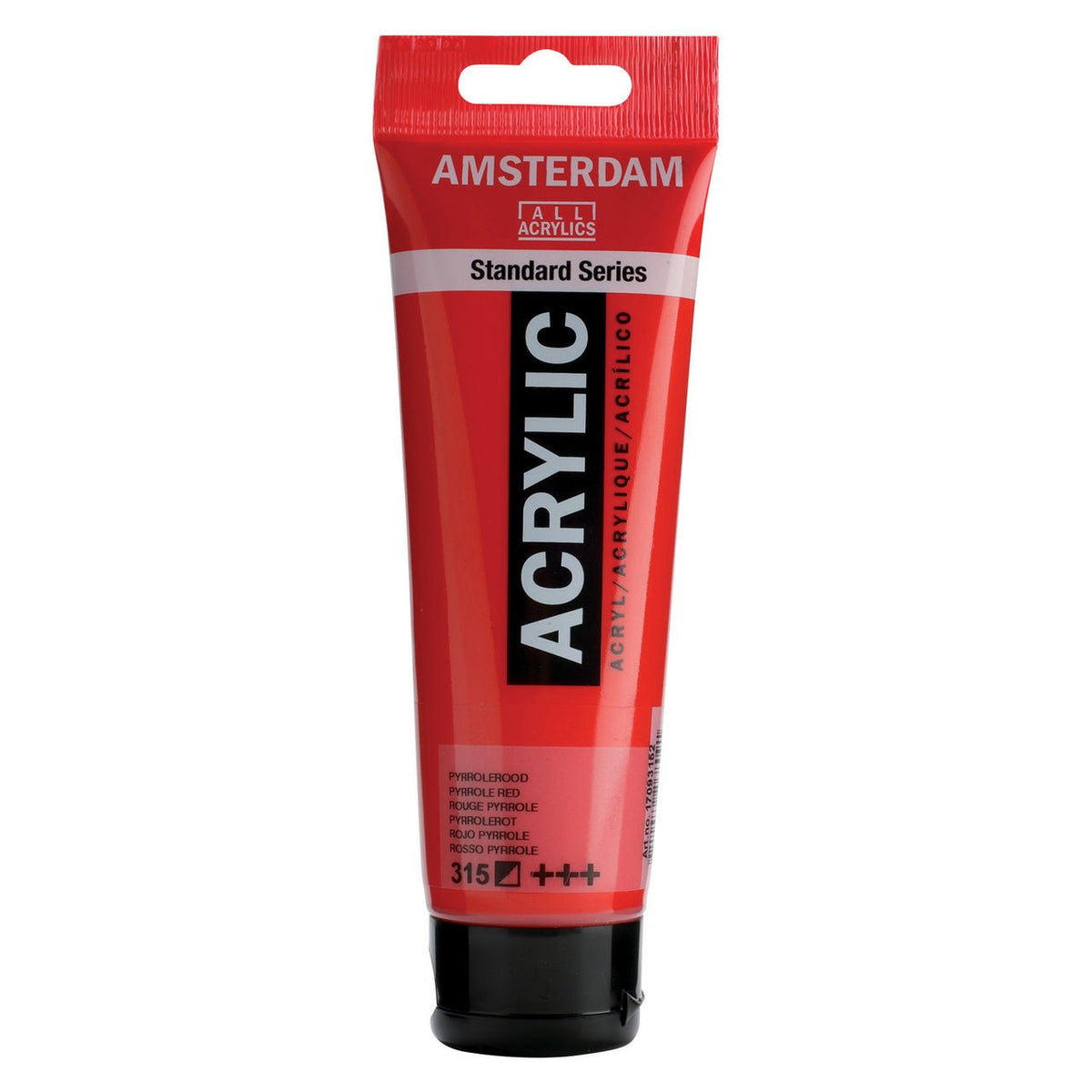 Amsterdam Standard Acrylic Paint 120ml Pyrrole Red - merriartist.com