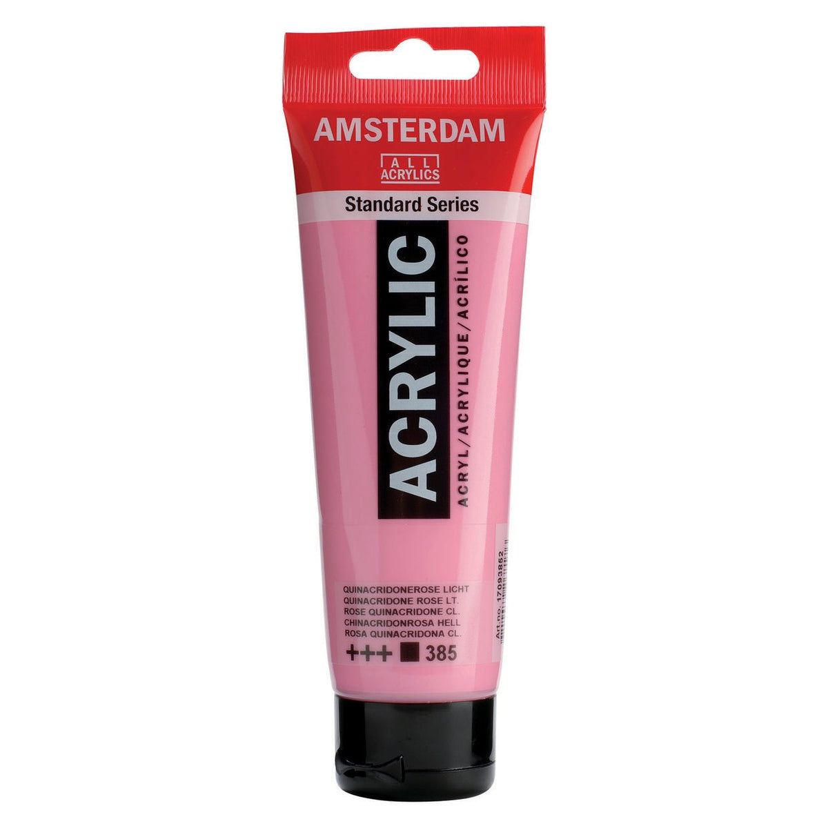 Amsterdam Standard Acrylic Paint 120ml Quinacridone Rose Light - merriartist.com