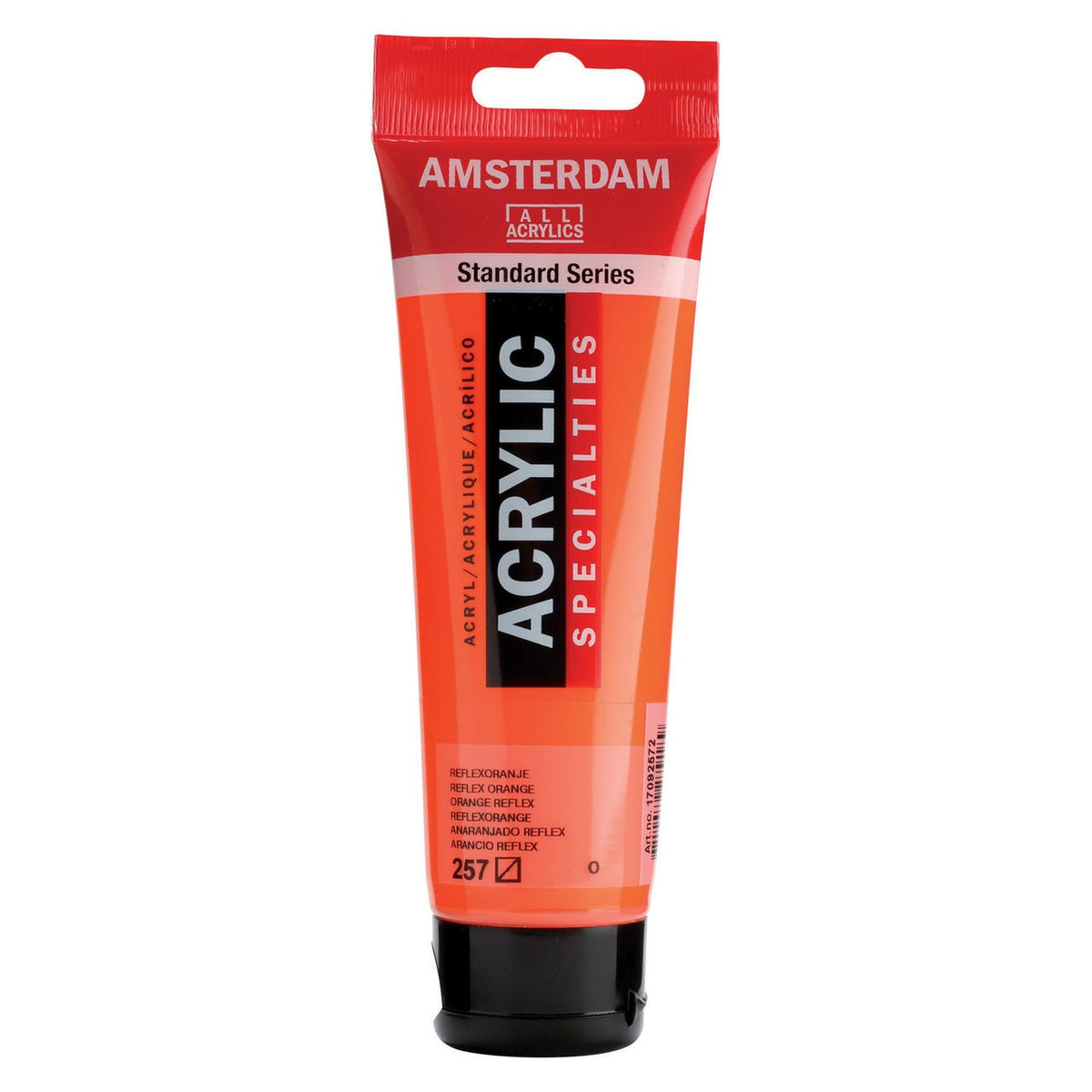 Amsterdam Standard Acrylic Paint 120ml Reflex Orange - merriartist.com