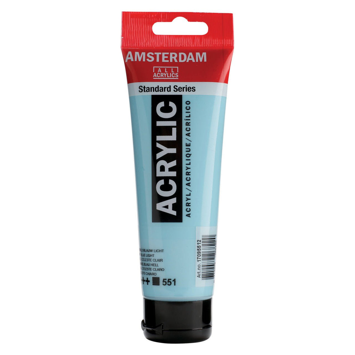 Amsterdam Standard Acrylic Paint 120ml Sky Blue Light - merriartist.com