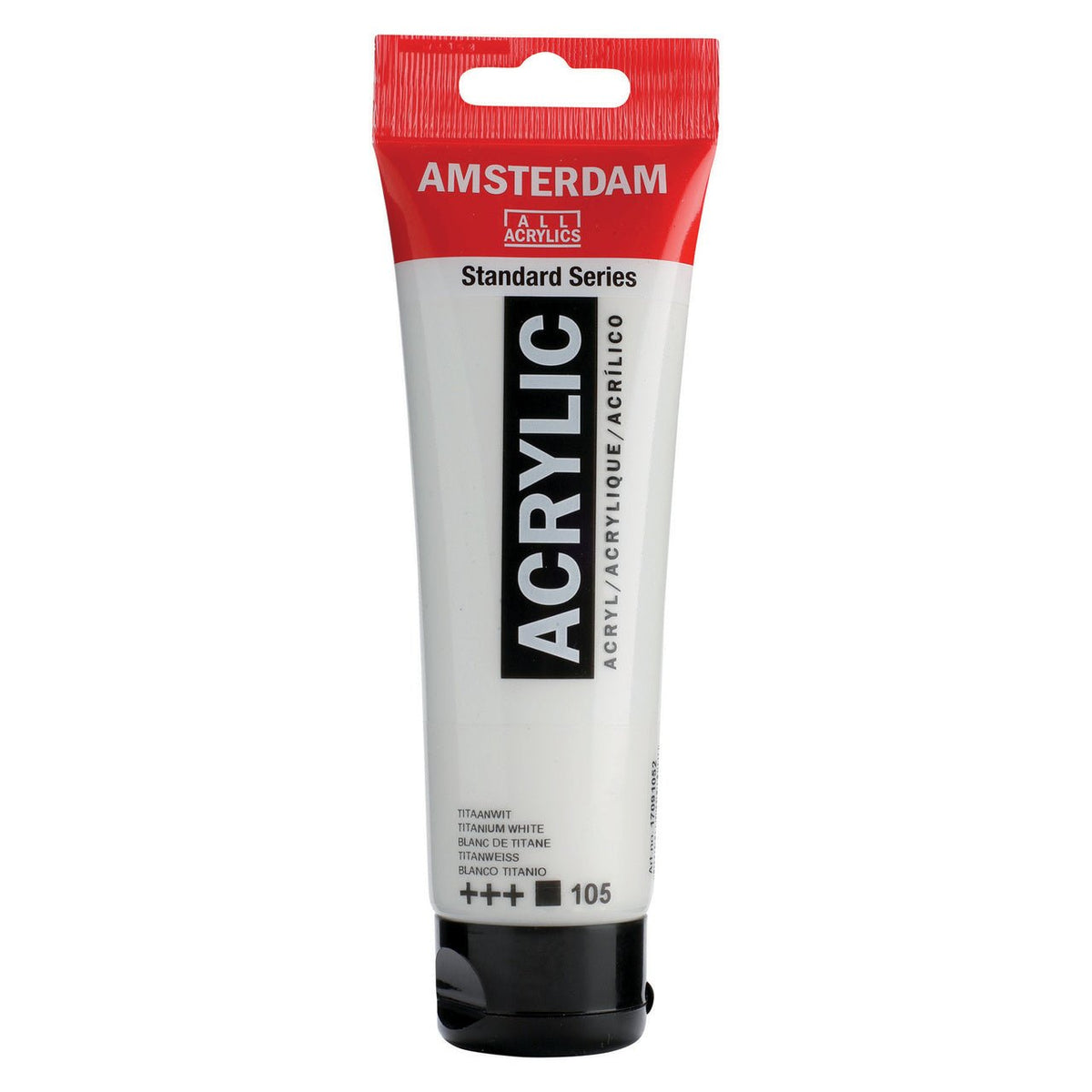 Amsterdam Standard Acrylic Paint 120ml Titanium White - merriartist.com