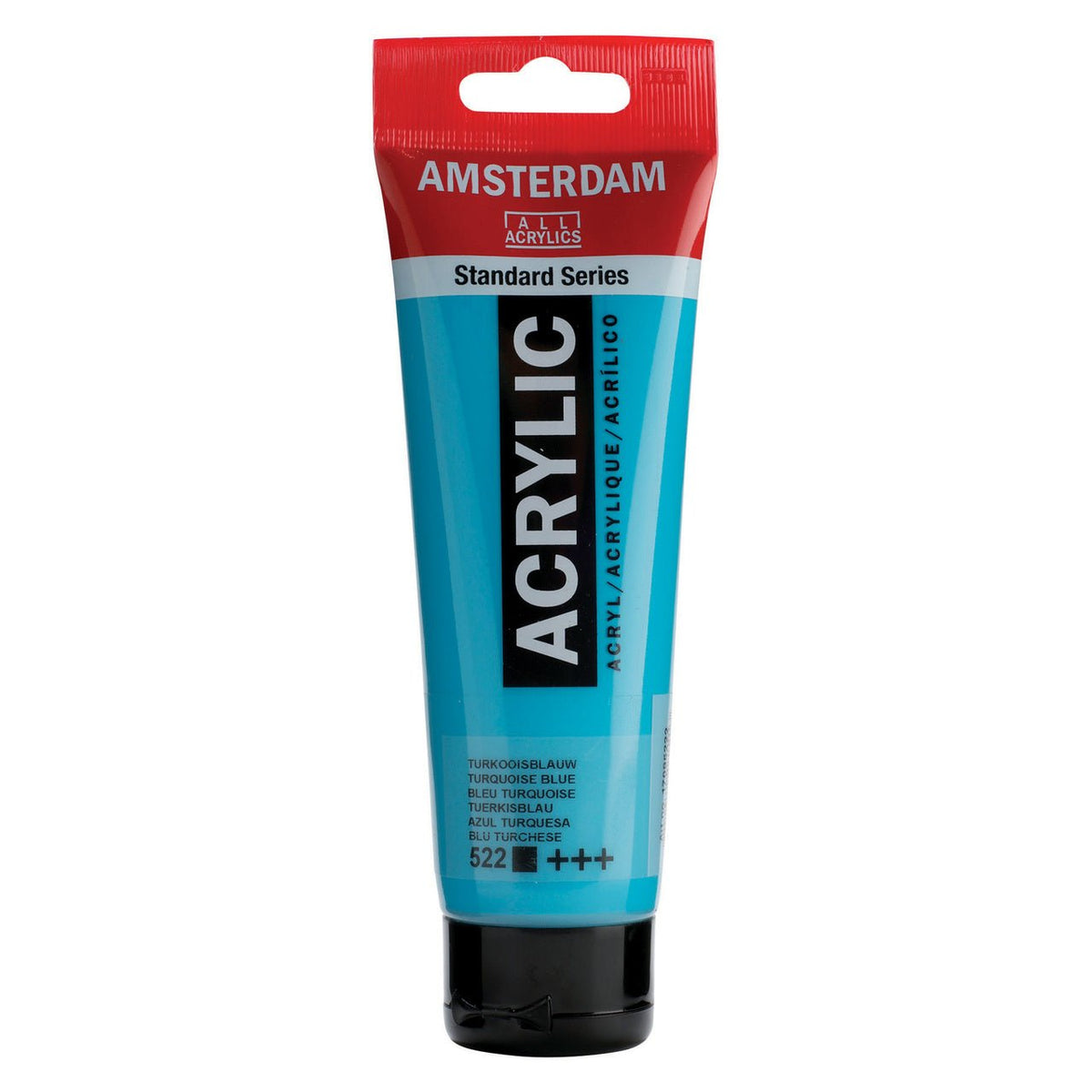 Amsterdam Standard Acrylic Paint 120ml Turquoise Blue - merriartist.com