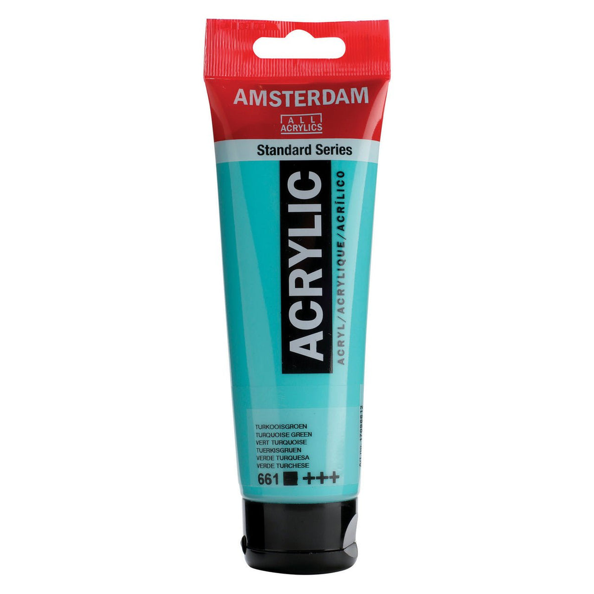 Amsterdam Standard Acrylic Paint 120ml Turquoise Green - merriartist.com