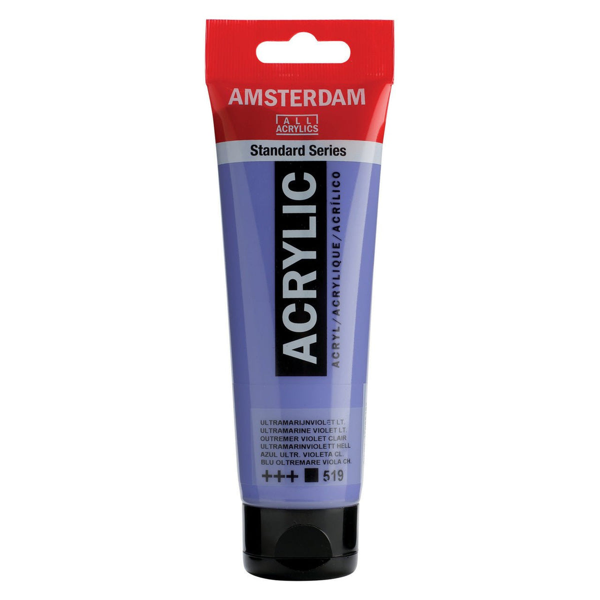Amsterdam Standard Acrylic Paint 120ml Ultramarine Violet Light - merriartist.com