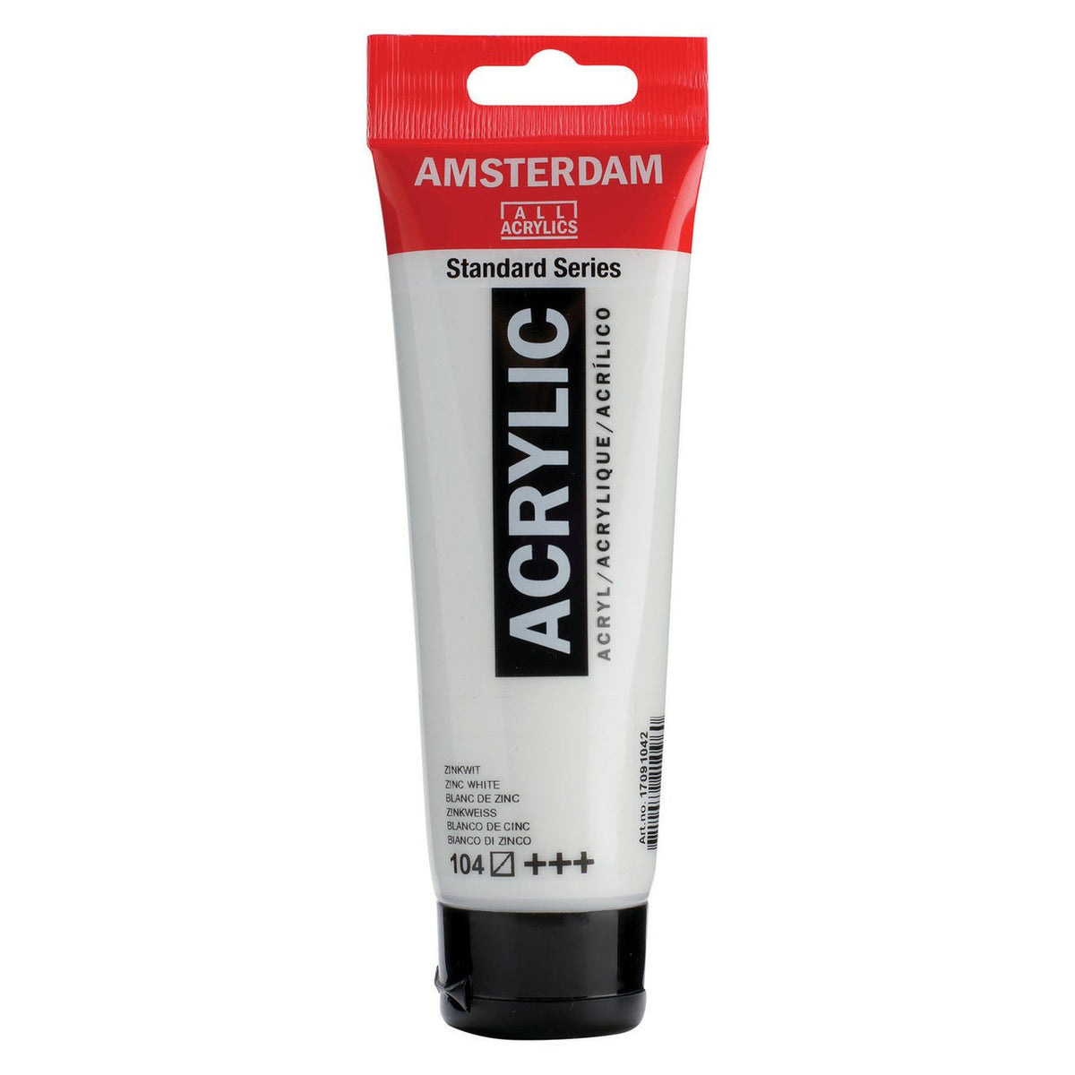 Amsterdam Standard Acrylic Paint 120ml Zinc White - merriartist.com