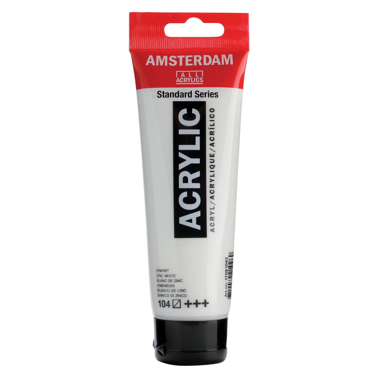 Amsterdam Standard Acrylic Paint 120ml Zinc White - merriartist.com