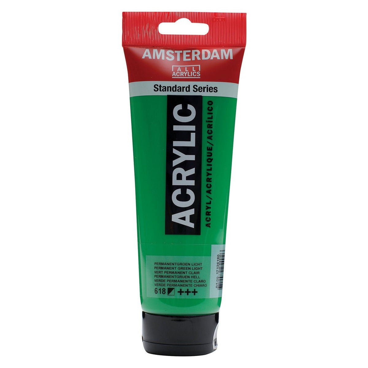 Amsterdam Standard Acrylic Paint 250ml Permanent Green Light - merriartist.com