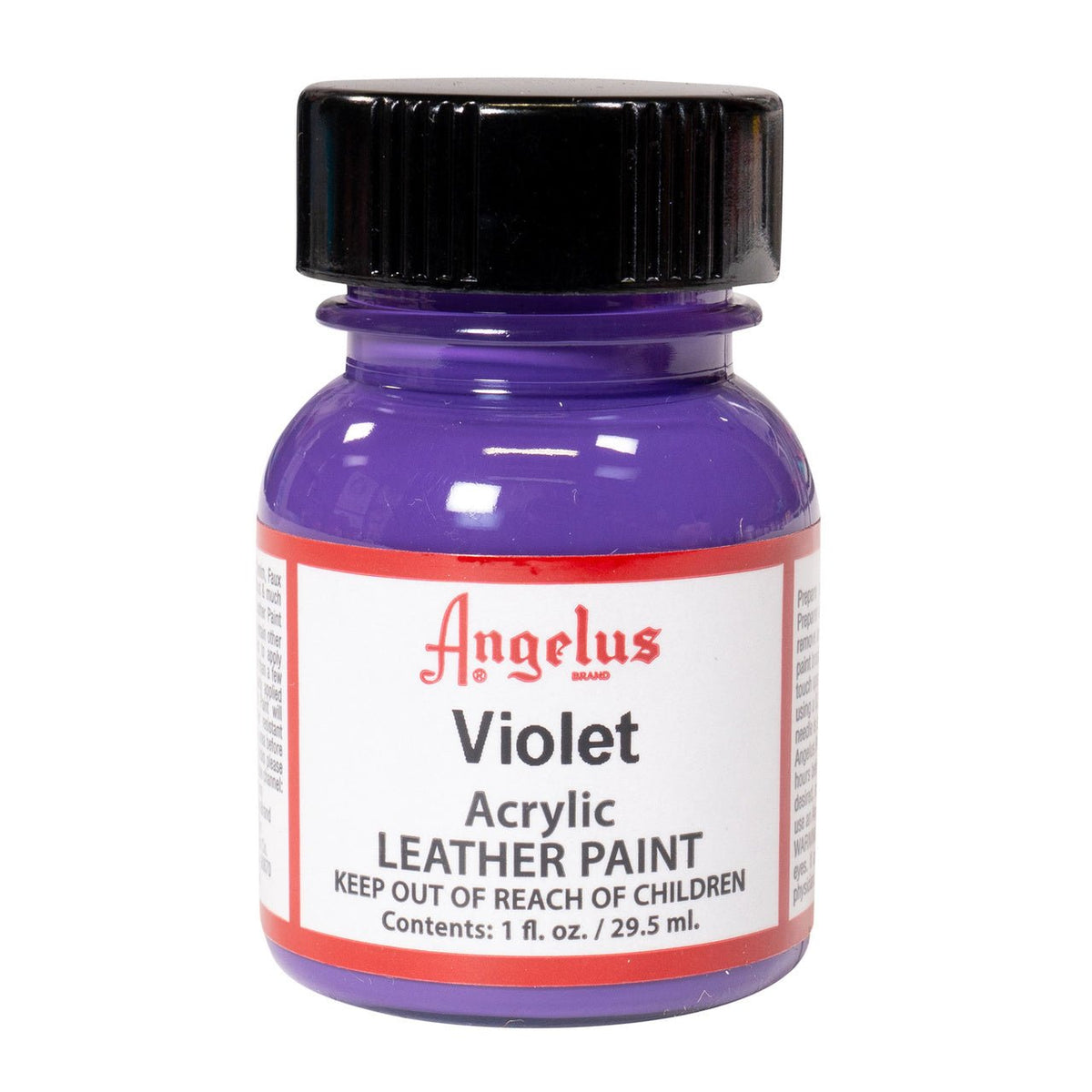 Angelus Acrylic Leather Paint - 1 oz. Bottle - Violet - merriartist.com