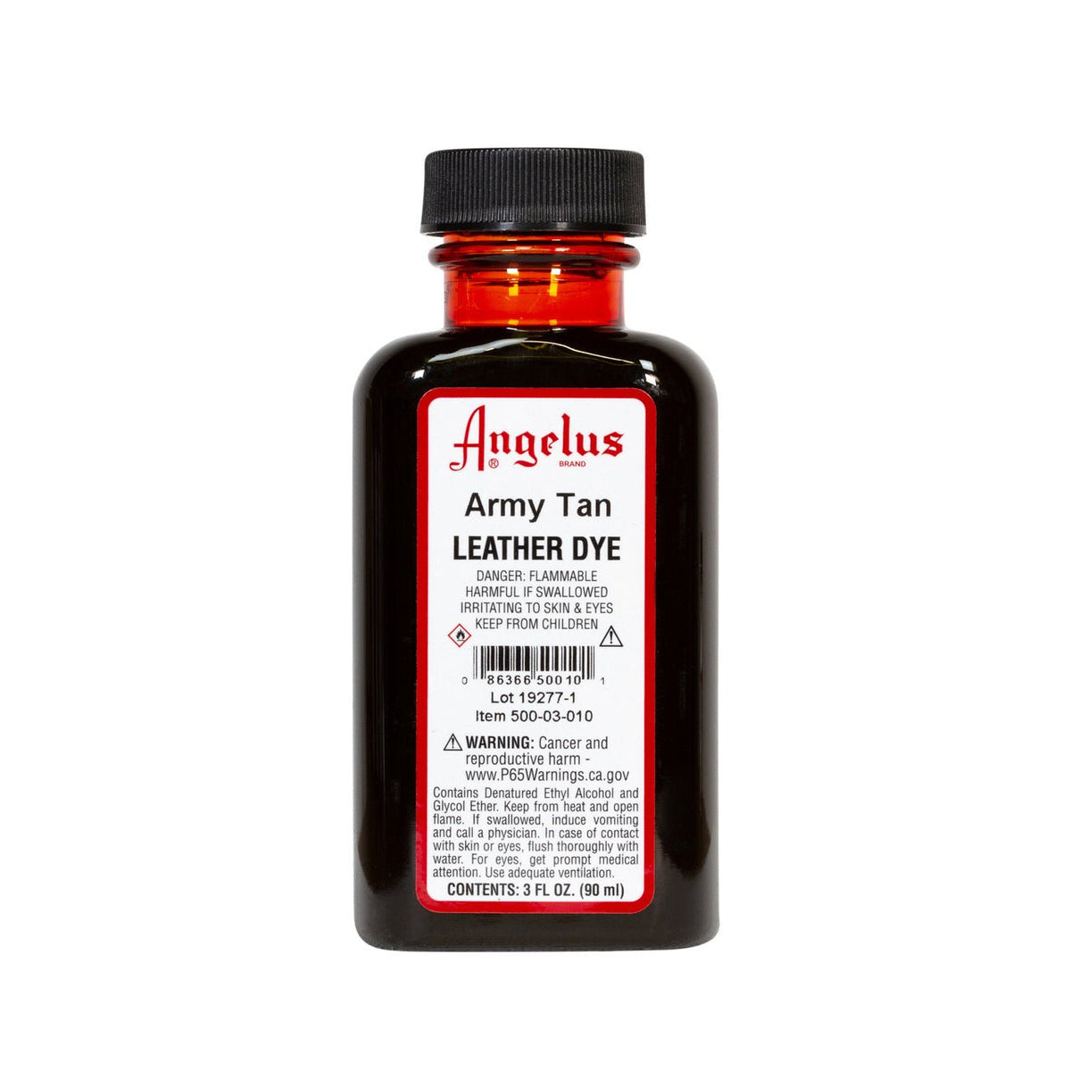 Angelus Leather Dye 3 fl oz (88.7 ml) - Army Tan - merriartist.com