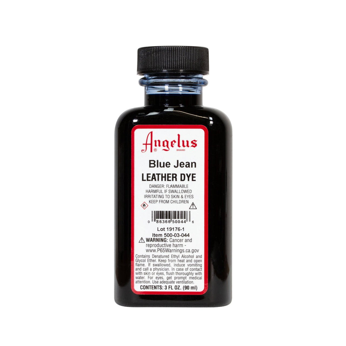 Angelus Leather Dye 3 fl oz (88.7 ml) - Blue Jean - merriartist.com