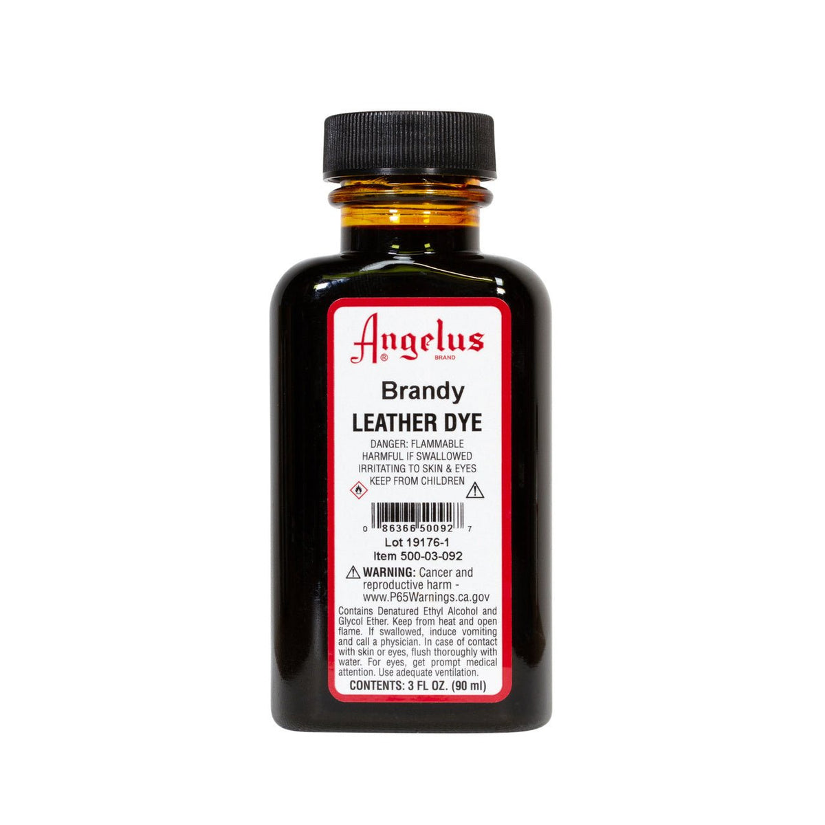 Angelus Leather Dye 3 fl oz (88.7 ml) - Brandy - merriartist.com