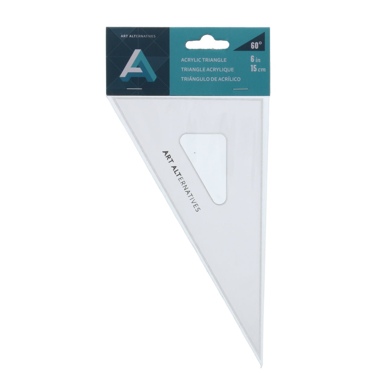 Art Alternatives Acrylic Triangle 30/60/90 - 6 inch