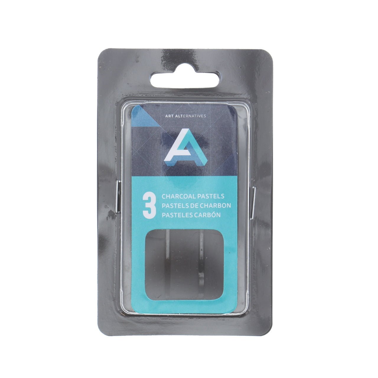 Art Alternatives Compressed Charcoal Sticks - 3 Pack