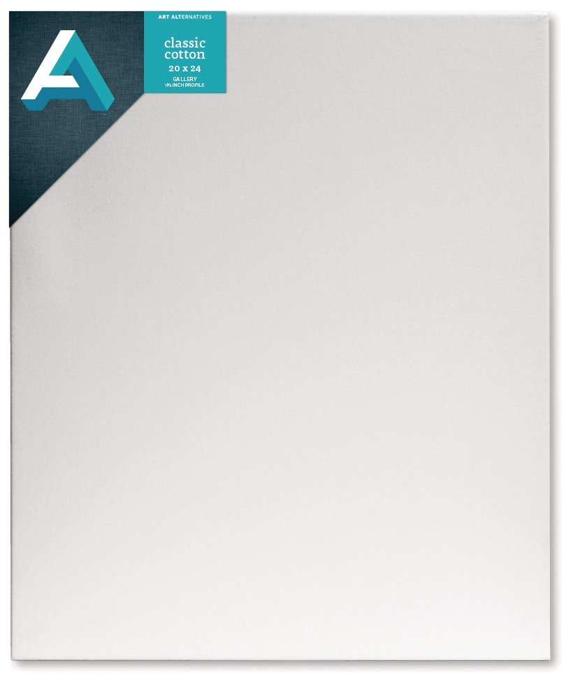 Art Alternatives Gallery Wrap 1-3/8 inch Profile Canvas 20x24 inch - merriartist.com