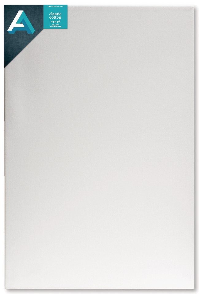 Art Alternatives Gallery Wrap 1-3/8 inch Profile Canvas 24x36 inch - merriartist.com