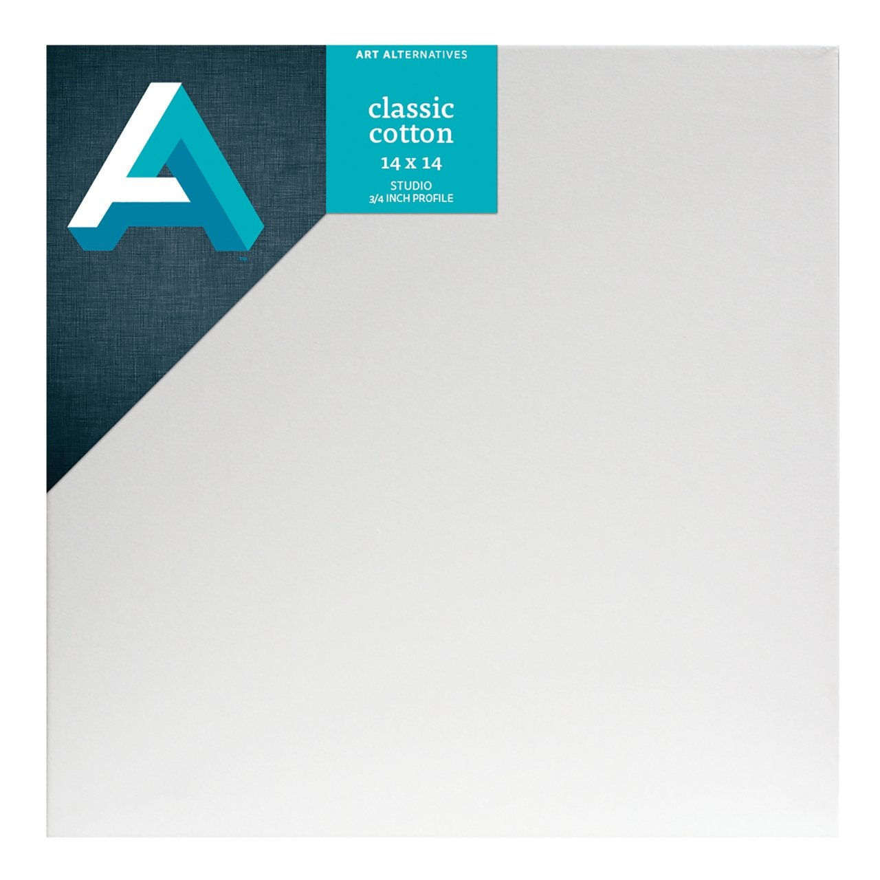 Art Alternatives Studio 3/4 inch Profile Canvas 14x14 inch - merriartist.com