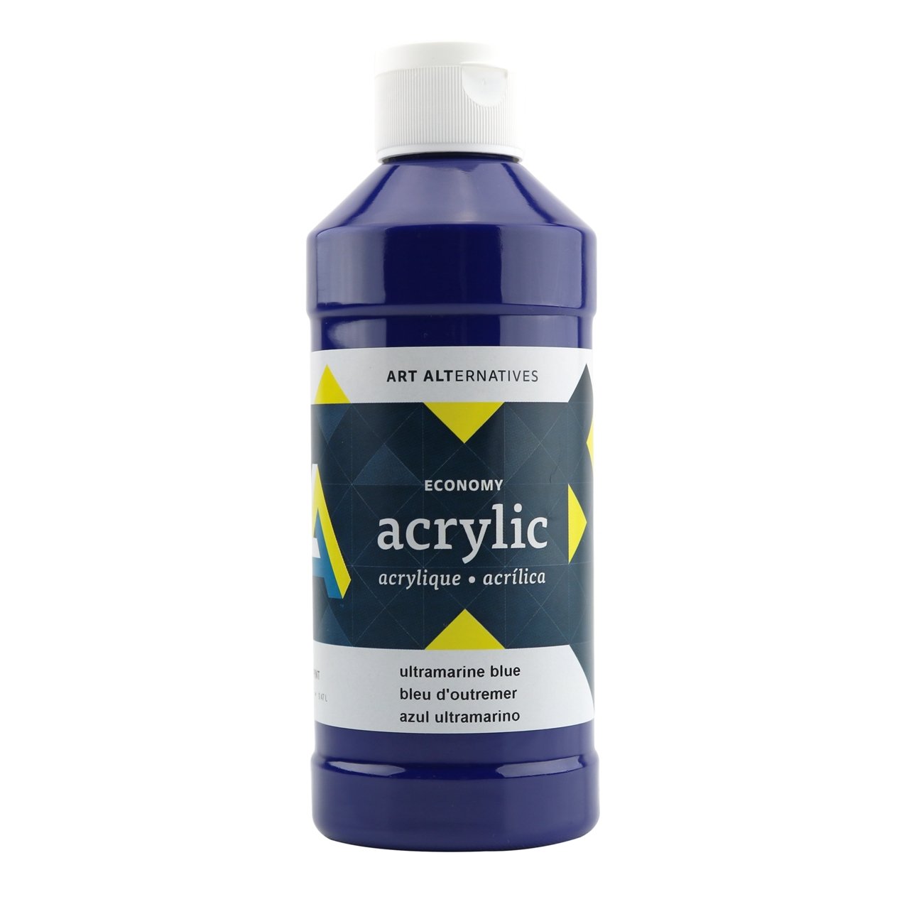 Art Alternatives Studio Acrylic 16 oz - Ultramarine Blue - merriartist.com