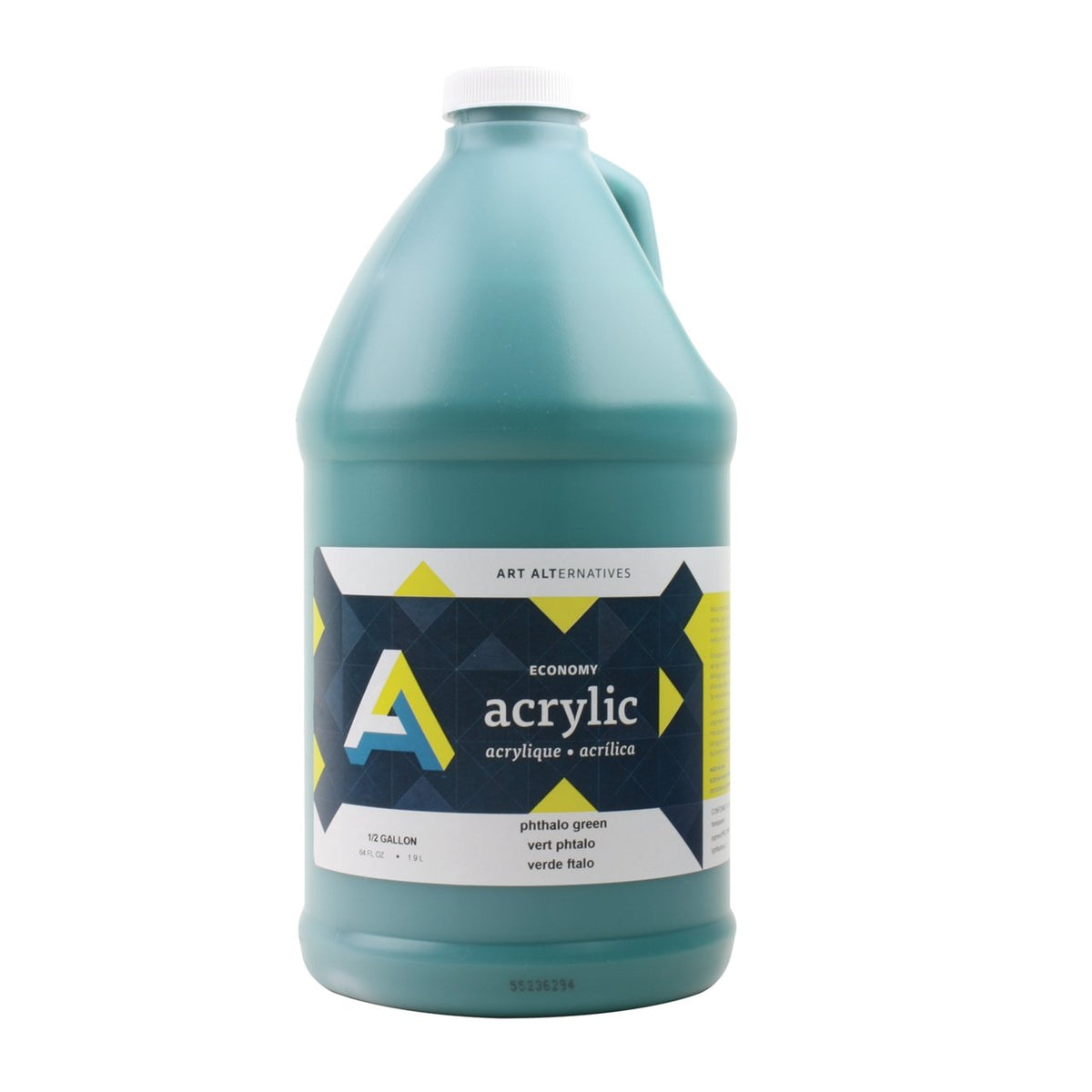 Art Alternatives Studio Acrylic 64 oz - Phthalo Green - merriartist.com