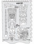 Artool Dennis Matheson Freehand Template - Kona Tiki - merriartist.com
