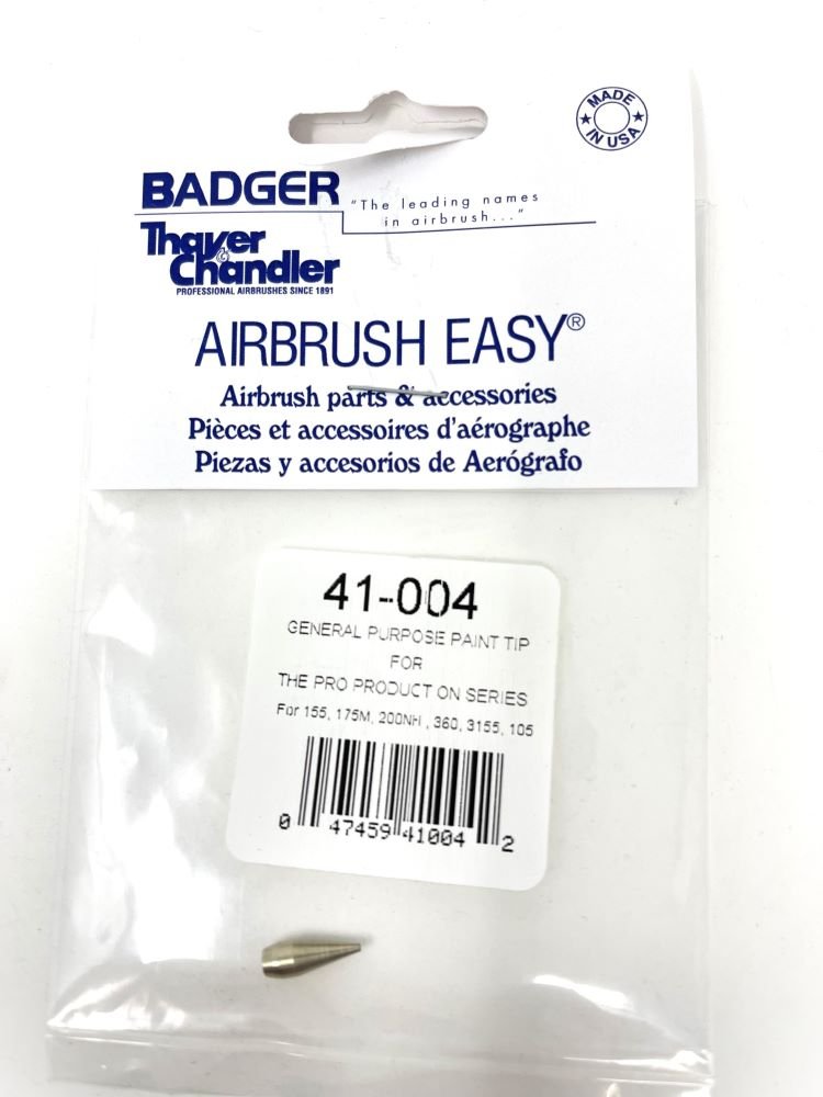 Badger Airbrush Replacement Part 41-004 Tip - Medium - merriartist.com