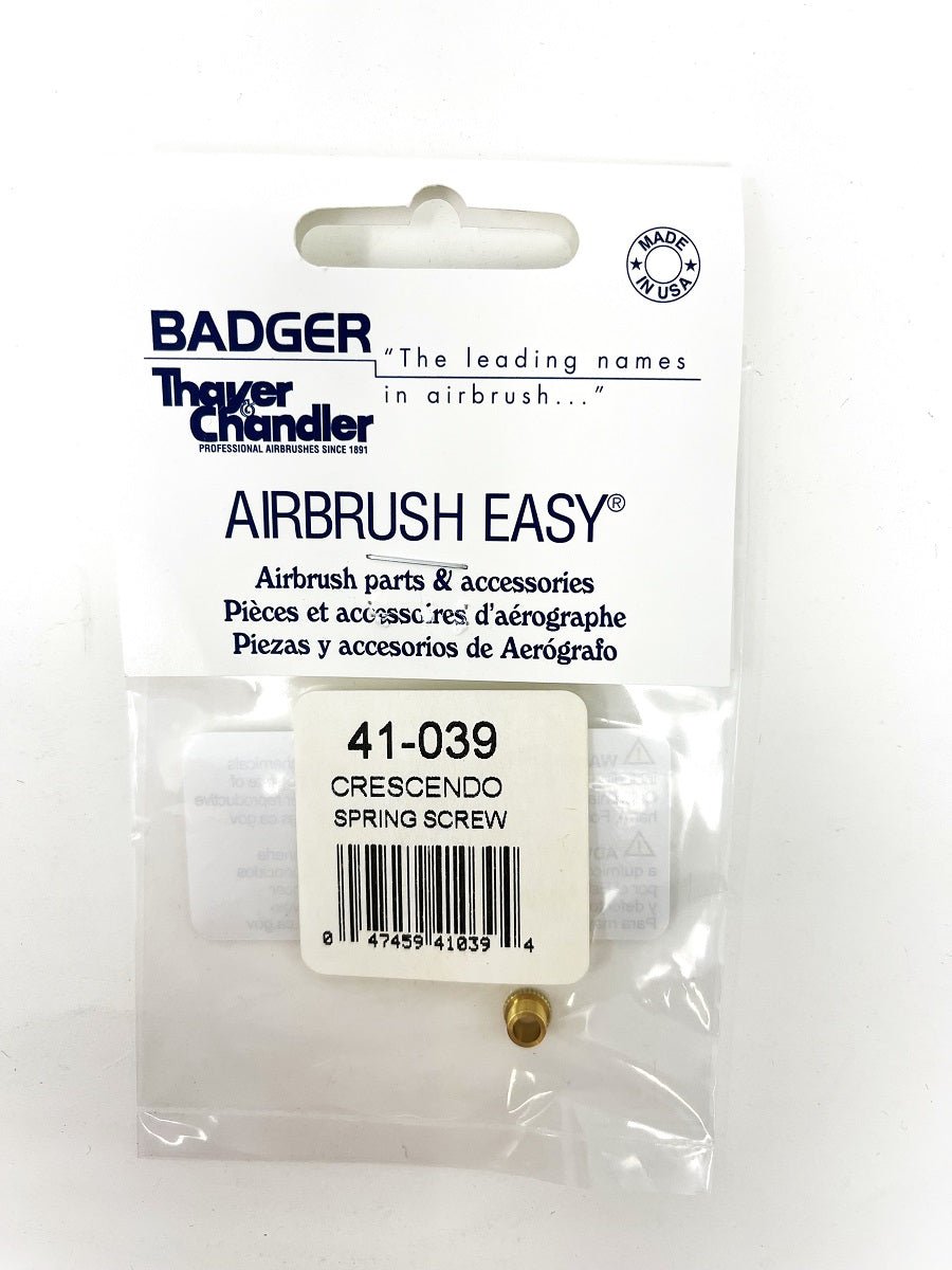 Badger Airbrush Replacement Part 41-039 Spring Screw f. Model 175 - merriartist.com