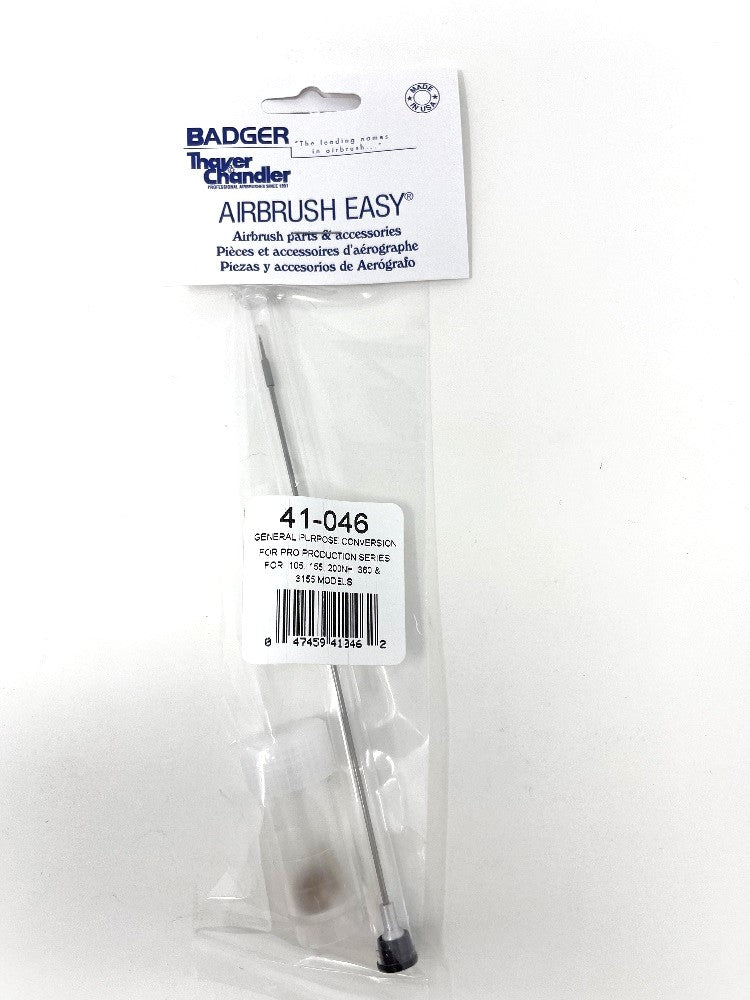 Badger Airbrush Replacement Part 41-046 General Purpose Conversion for 105, 155, 200NH, 360 and 3155 models (Includes Spray Reg., Tip and Needle) - merriartist.com