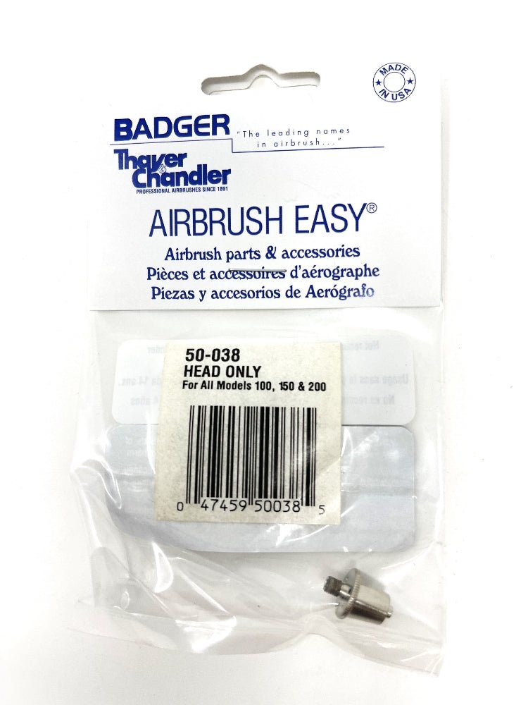 Badger Airbrush Model 150 Complete Head Assemblies