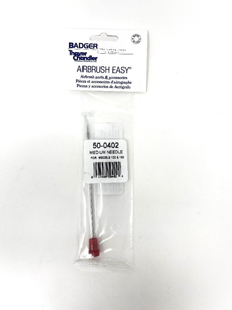 Badger Airbrush Replacement Part 50-0402 Needle, Medium - Model 100 & 150 - merriartist.com