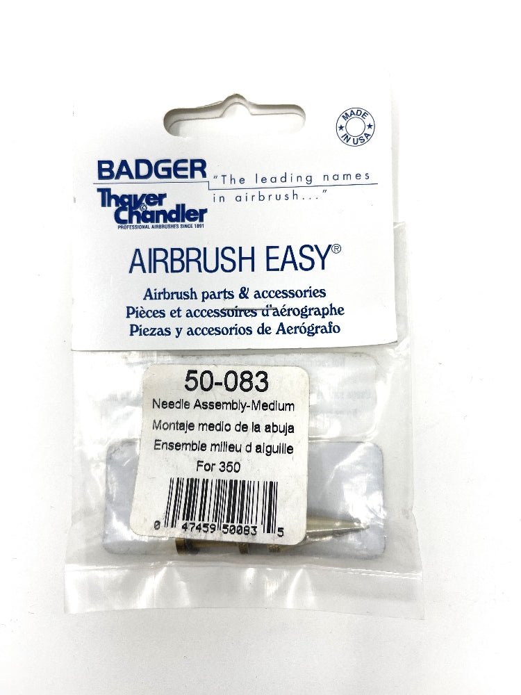 Badger Airbrush Replacement Part 50-083 Needle Assembly - Medium f. Model 350 - merriartist.com