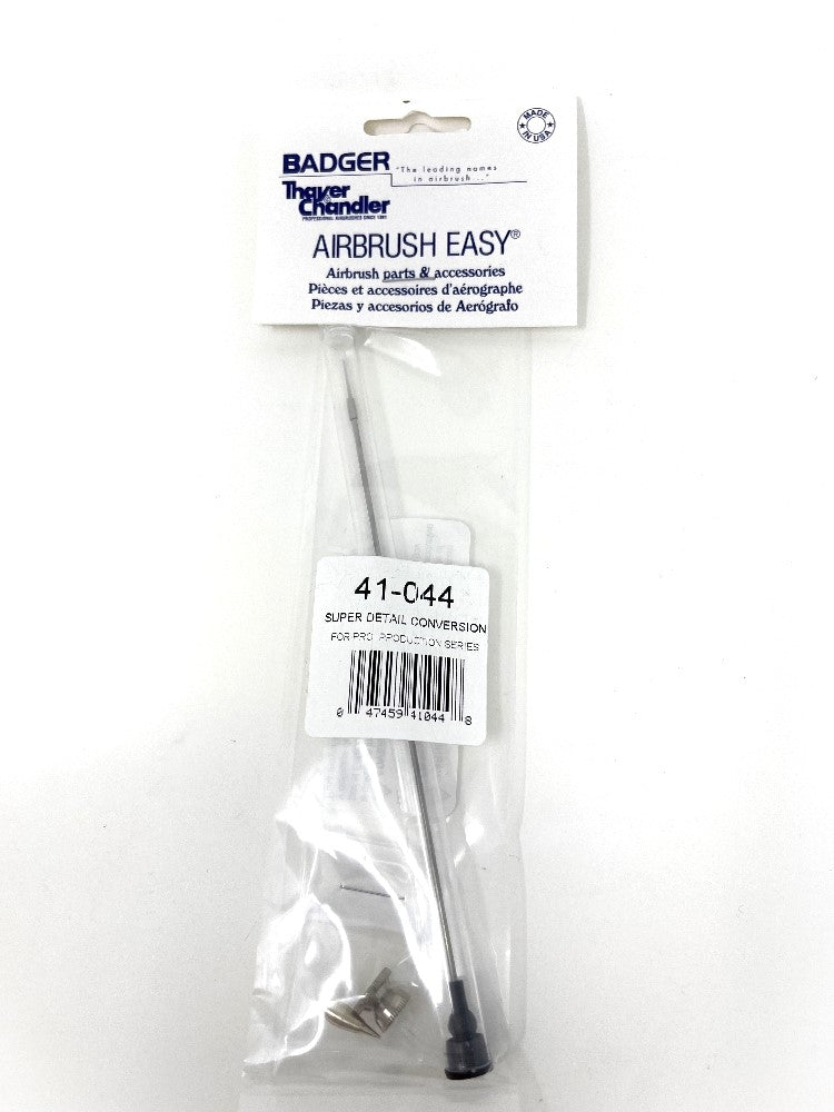 Badger Airbrush Replacement Part P.P.S. Super Detail Conversion for 360,105, 155, 200NH, and 3155 models (Includes Spray Reg., Tip and Needle) - merriartist.com