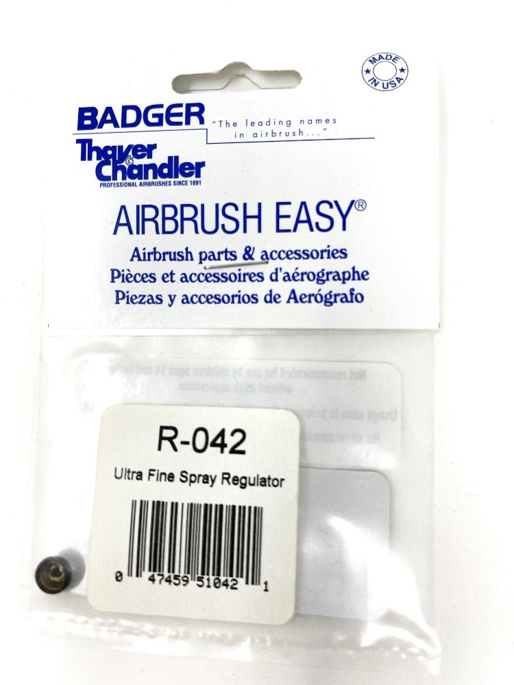 Badger Airbrush Replacement Part R-042 Ultra Fine Spray Regulator - merriartist.com