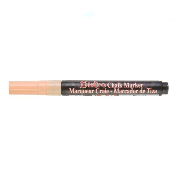 Bistro Chalk Marker 3mm Extra Fine Tip - Pale Peach - merriartist.com