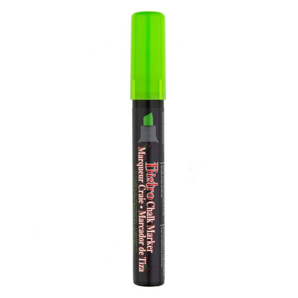 Bistro Chalk Marker - Chisel Tip - Fluorescent Green - merriartist.com
