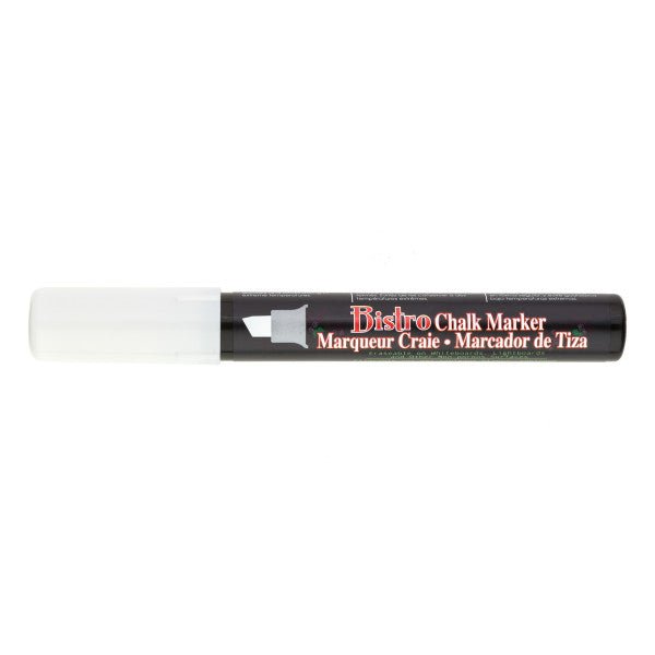 Bistro Chalk Marker - Chisel Tip - White - merriartist.com