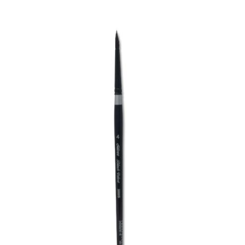 Black Velvet Watercolor Brush - Round  #4