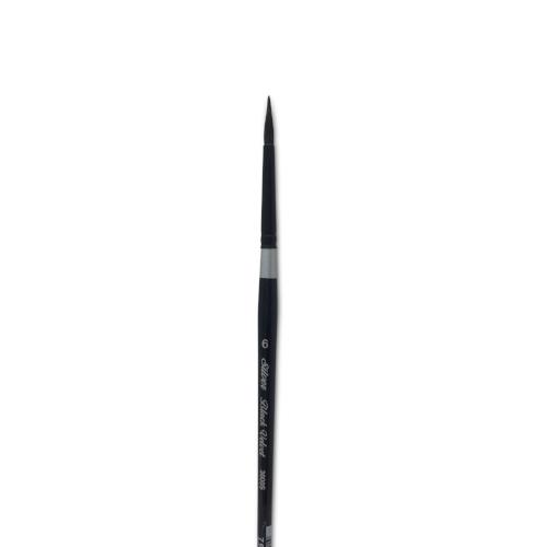 Black Velvet Watercolor Brush - Round #6