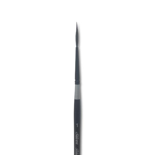 Black Velvet Watercolor Brush - Script Liner #1