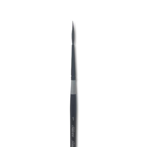 Black Velvet Watercolor Brush - Script Liner  #1