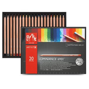 Caran D'Ache Luminance Coloured Pencils and Blender Pencil