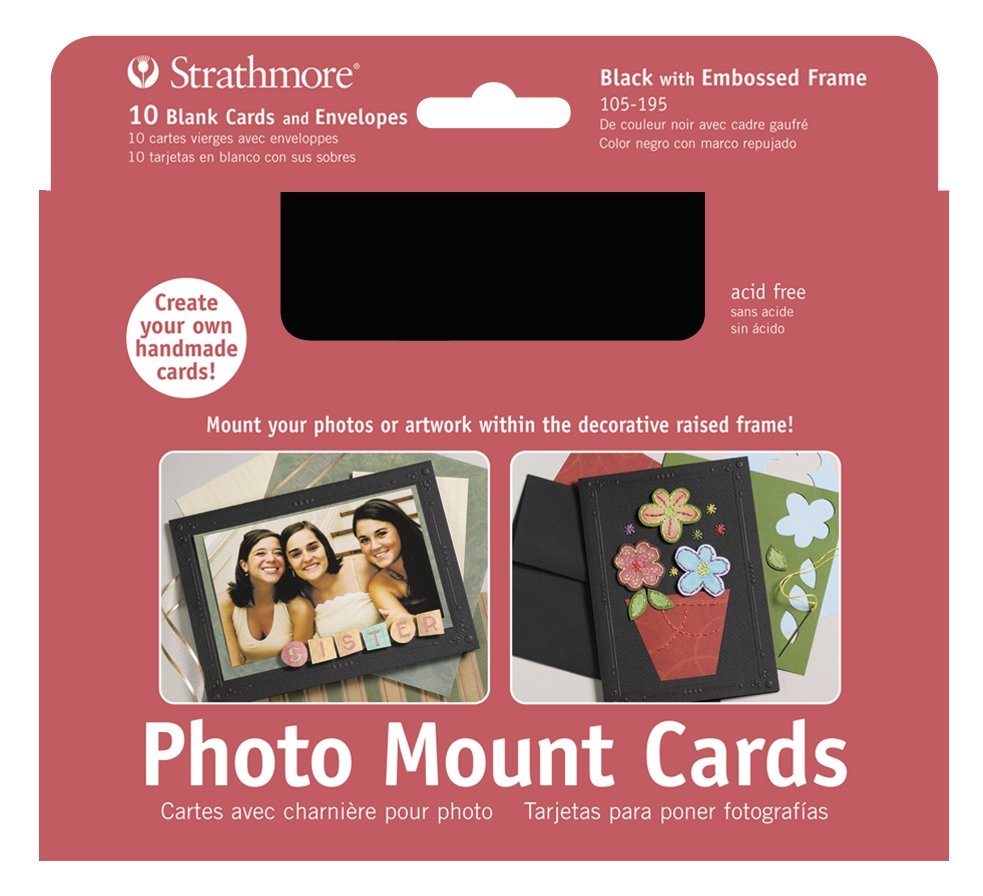 CARD PHOTO MNT BLK 10PK 5X7 - merriartist.com