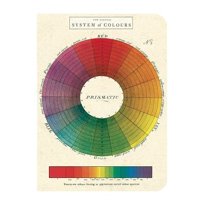 Cavallini Mini Notebook Set of 3 - Color Wheel - merriartist.com