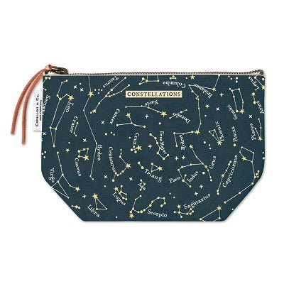 Cavallini Vintage Inspired Pouch - Celestial - merriartist.com