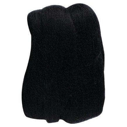 Clover Wool Roving .7 ounce - Black - merriartist.com