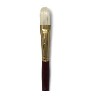 Connoisseur 2106 Pure Synthetic Bristle - Filbert #12