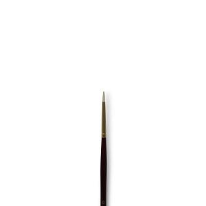 Connoisseur 2107 Pure Synthetic Bristle - Round #0 - merriartist.com