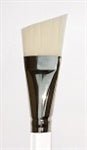 Connoisseur White Taklon Scrubber 1 inch - merriartist.com