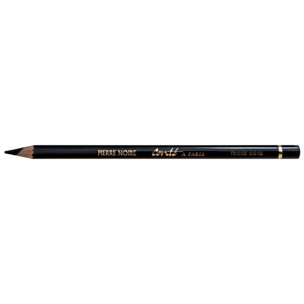 Conte Drawing Pencil Pierre Noire (black) HB - merriartist.com